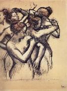 Edgar Degas Dancers,nude Study oil painting artist